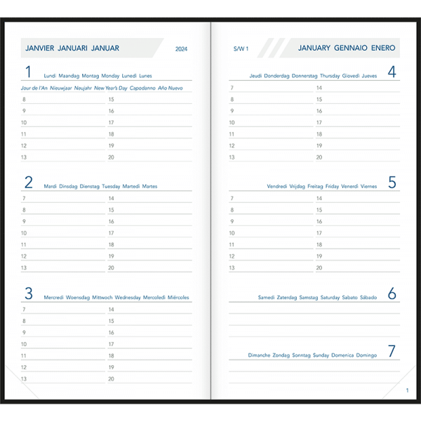 Agenda Visuplan 2024 gebonden